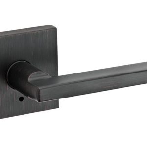 Kwikset Halifax Venetian Bronze Privacy Lever Right or Left Handed