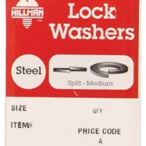 Hillman No. 10 in. D Zinc-Plated Steel Split Lock Washer 30 pk