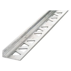 M-D 5/16 in. H X 96 in. L Prefinished Silver Aluminum Tile Edge