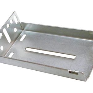 Knape & Vogt 3-1/2 in. L Zinc Full Extension Drawer Bracket 2 pk