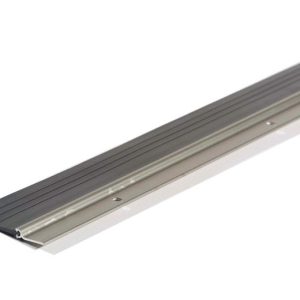 M-D Silver Aluminum Door Sweep For Door Bottom 48 in. L X 2-1/4 in.