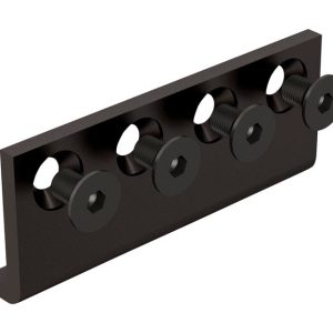 National Hardware 1-9/32 in. H X 3-1/8 in. W Steel Sliding Door Hardware Connecting Adapter