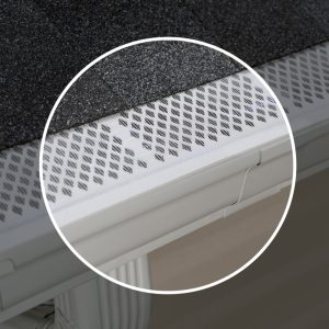 Amerimax 6 in. W X 36 in. L White PVC Snap-in Filter