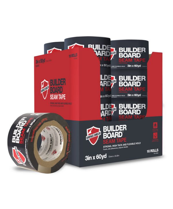 Builder Board 3 in. W X 180 ft. L Tape Brown
