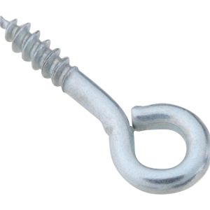 National Hardware 0.08 in. D X 13/16 in. L Zinc-Plated Steel Screw Eye 10 lb. cap. 10 pk