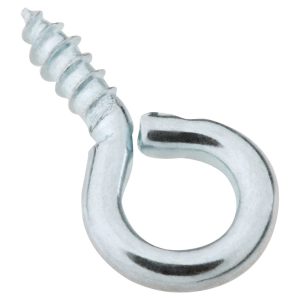 National Hardware 17/32 in. L Zinc-Plated Steel Screw Eye 5 lb. cap. 14 pk