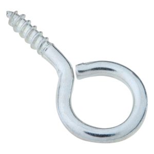 National Hardware 0.10 in. D X 1-3/16 in. L Zinc-Plated Steel Screw Eye 10 lb. cap. 10 pk