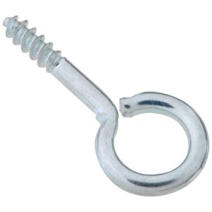 National Hardware 0.08 in. D X 15/16 in. L Zinc-Plated Steel Screw Eye 5 lb. cap. 14 pk
