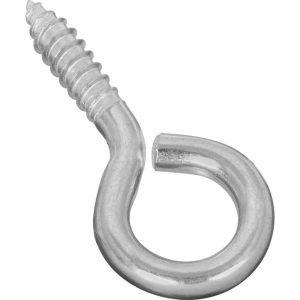 National Hardware 0.26 in. D X 2-5/8 in. L Zinc-Plated Steel Screw Eye 115 lb. cap. 1 pk