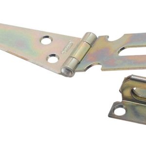 National Hardware Zinc-Plated Aluminum/Steel 3 in. L Hinge Hasp 1 pk