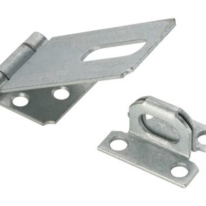 National Hardware Galvanized Steel 3-1/4 in. L Safety Hasp 1 pk