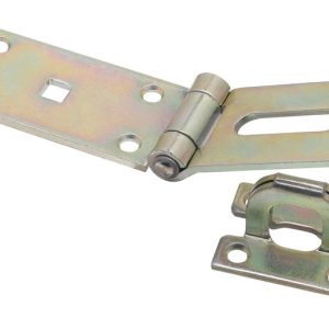 National Hardware Zinc-Plated Steel 7-1/4 in. L Extra Heavy Hasp 1 pk