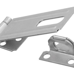 National Hardware Zinc-Plated Steel 4-1/2 in. L Safety Hasp 1 pk
