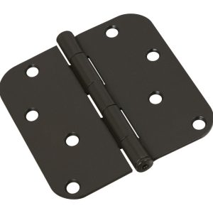 National Hardware 4 in. L Oil Rubbed Bronze Door Hinge 1 pk