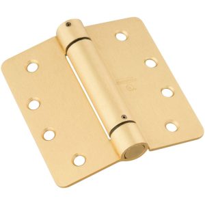 National Hardware 4 in. L Brass Spring Hinge 1 pk