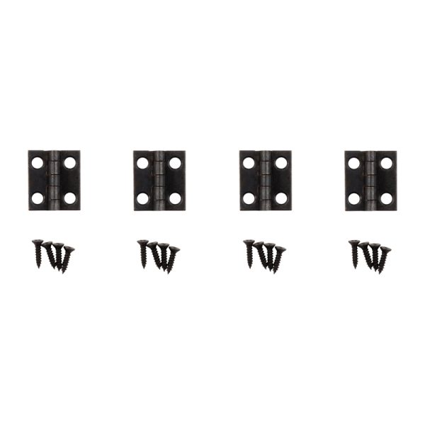 National Hardware 3/4 in. L Oil Rubbed Bronze Door Hinge 4 pk