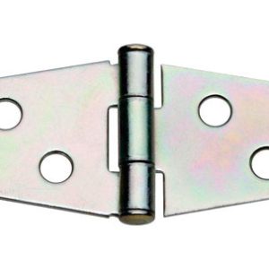 National Hardware 2 in. L Zinc-Plated Light Strap Hinge 1 pk