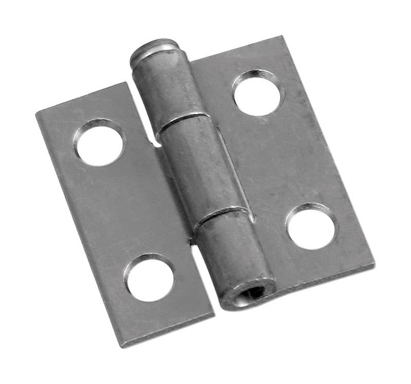 National Hardware 1 in. L Zinc-Plated Narrow Hinge 2 pk - PaintPlace ...