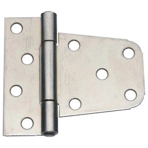 National Hardware 3.5 in. L Zinc-Plated Silver Steel Extra Heavy Gate Hinge 1 pk
