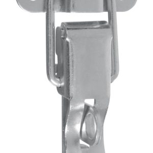 National Hardware Zinc-Plated Steel Lockable Drawer Catch 1.65 inch in. 2.59 in. 2 pk