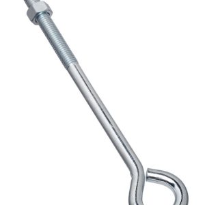 National Hardware 1/2 in. X 10 in. L Zinc-Plated Steel Eyebolt Nut Included