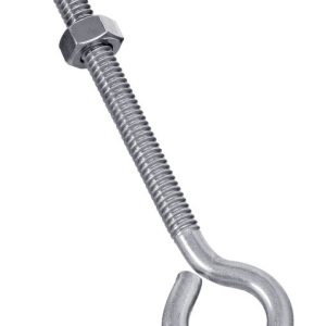 National Hardware 1/4 in. X 4 in. L Stainless Steel Eyebolt Nut Included