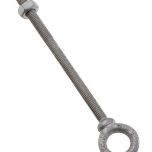 National Hardware 3/8 in. X 7.46 in. L Hot Dipped Galvanized Forged Steel Eyebolt Nut Included