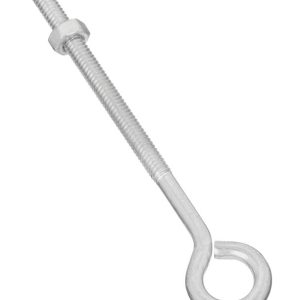 National Hardware 1/4 in. X 5 in. L Zinc-Plated Steel Eyebolt Nut Included