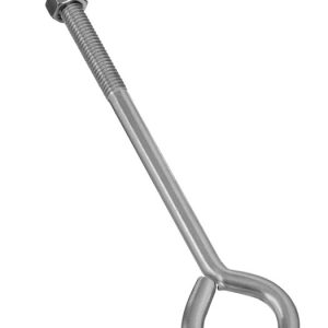 National Hardware 3/8 in. X 8 in. L Stainless Steel Eyebolt Nut Included