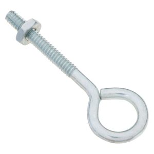 National Hardware 3/16 in. X 2-1/2 in. L Zinc-Plated Steel Eyebolt Nut Included