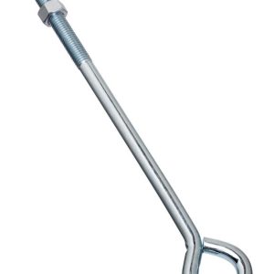 National Hardware 1/2 in. X 12 in. L Zinc-Plated Steel Eyebolt Nut Included