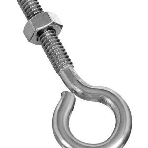 National Hardware 1/4 in. X 2-1/2 in. L Stainless Steel Eyebolt Nut Included