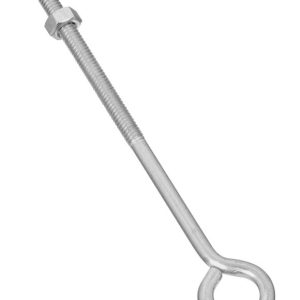 National Hardware 1/4 in. X 6 in. L Zinc-Plated Steel Eyebolt Nut Included
