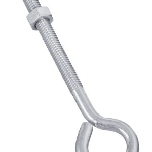 National Hardware 5/16 in. X 5 in. L Zinc-Plated Steel Eyebolt Nut Included