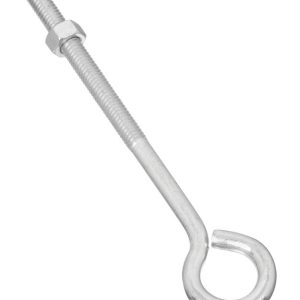 National Hardware 5/16 in. X 6 in. L Zinc-Plated Steel Eyebolt Nut Included