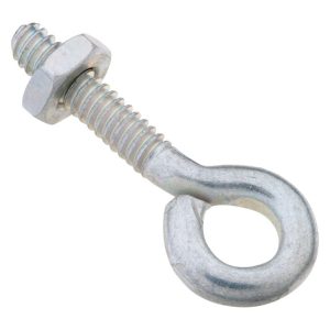 National Hardware 3/16 in. X 1-1/2 in. L Zinc-Plated Steel Eyebolt Nut Included