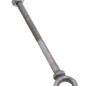 National Hardware 1/4 in. X 4 in. L Galvanized Forged Steel Eyebolt Nut Included