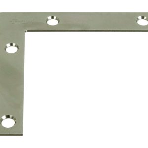 National Hardware 3-1/2 in. H X 5/8 in. W X 0.07 in. D Zinc-Plated Steel Outside Corner Brace