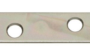 National Hardware 4 in. H X 0.63 in. W X 0.08 in. D Zinc-Plated Steel Mending Brace
