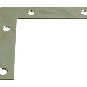 National Hardware 4 in. H X 3/4 in. W X 0.07 in. D Zinc-Plated Steel Outside Corner Brace