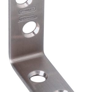 National Hardware 1.5 in. H X 0.63 in. W Stainless Steel Inside Corner Brace