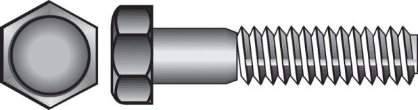 Hillman 3/8 in. D X 3 in. L Zinc Plated Steel Hex Bolt 50 pk
