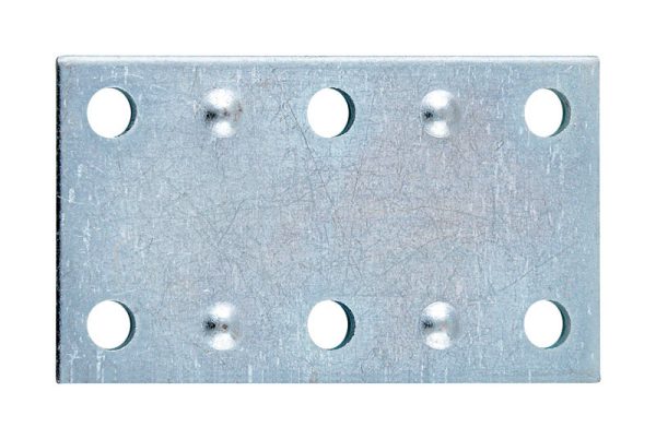 National Hardware 2-1/2 in. H X 1-3/8 in. W Zinc-Plated Steel Mending Brace