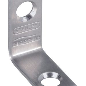 National Hardware 1 in. H X 0.5 in. W Stainless Steel Inside Corner Brace