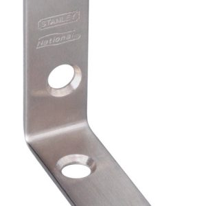 National Hardware 2 in. H X 5/8 in. W Stainless Steel Inside Corner Brace