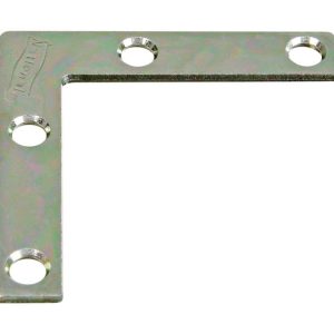 National Hardware 2 in. H X 0.375 in. W X 0.07 in. D Zinc-Plated Steel Outside Corner Brace