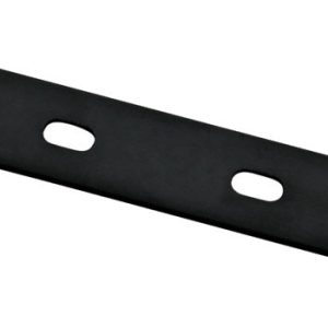 National Hardware 10 in. H X 1.5 in. W X 0.125 in. D Black Carbon Steel Flat Mending Plate
