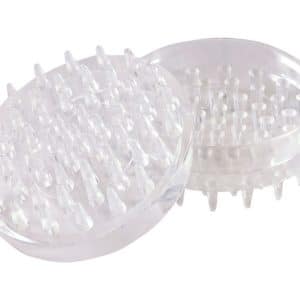 Shepherd Hardware Plastic Caster Cups Clear Round 4 pk