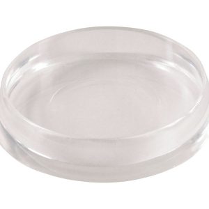 Shepherd Hardware Plastic Caster Cups Clear Round 4 pk
