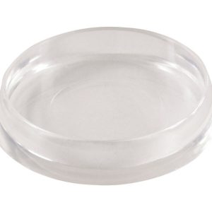 Shepherd Hardware Plastic Caster Cups Clear Round 4 pk